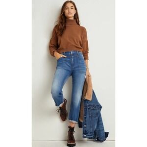 Anthropologie Pilcro High-Rise Slim Boyfriend Jeans Size 28 Blue